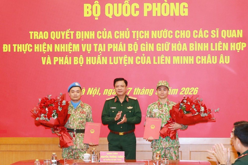 Lần đầu tiên Việt Nam có sĩ quan Tác chiến quân sự hỗn hợp tại UNISFA