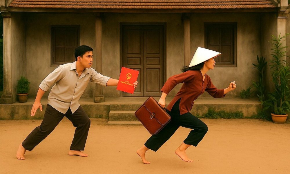 Vợ nợ nần bỏ trốn khỏi địa phương, chồng có quyền bán nhà đất chung không?