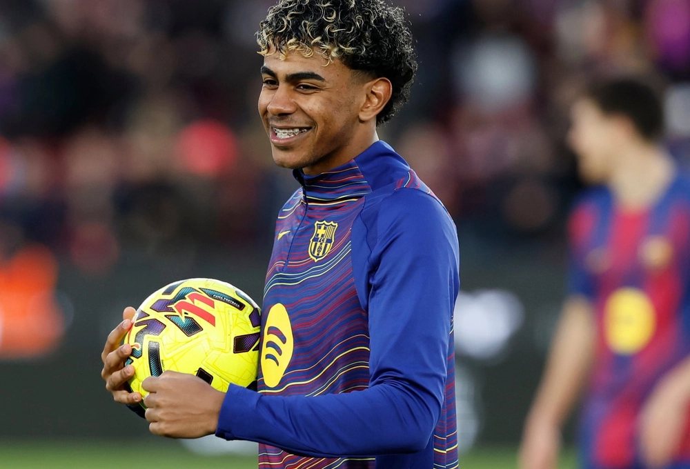 Yamal và nụ cười sau khi giải tỏa sức ép