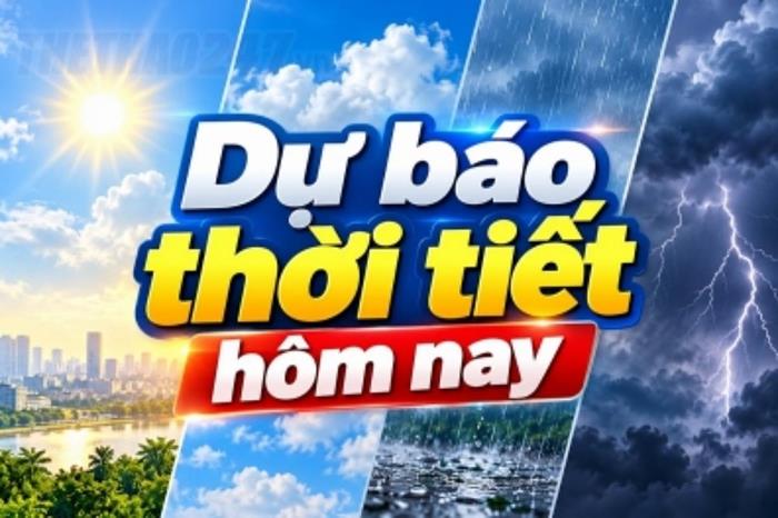 Dự báo thời tiết hôm nay 23/10/2026: Bắc Bộ nắng 35 độ, miền Tây có mưa dông