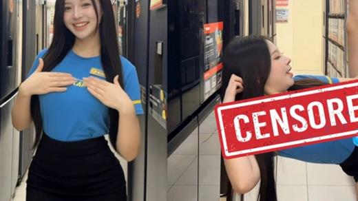 Thực hư clip xoạc viral của nữ nhân viên xinh đẹp, dân tình "mắt tròn mắt dẹt" ngỡ ngàng