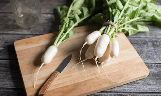 Củ cải trắng trị bệnh gì