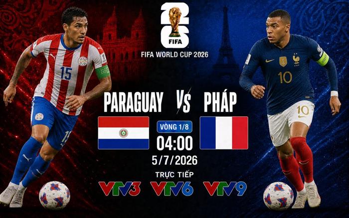 Nhận định trận Paraguay vs Pháp (4h, 5/7), vòng 1/8 World Cup 2026: Pháp sẽ thắng dễ