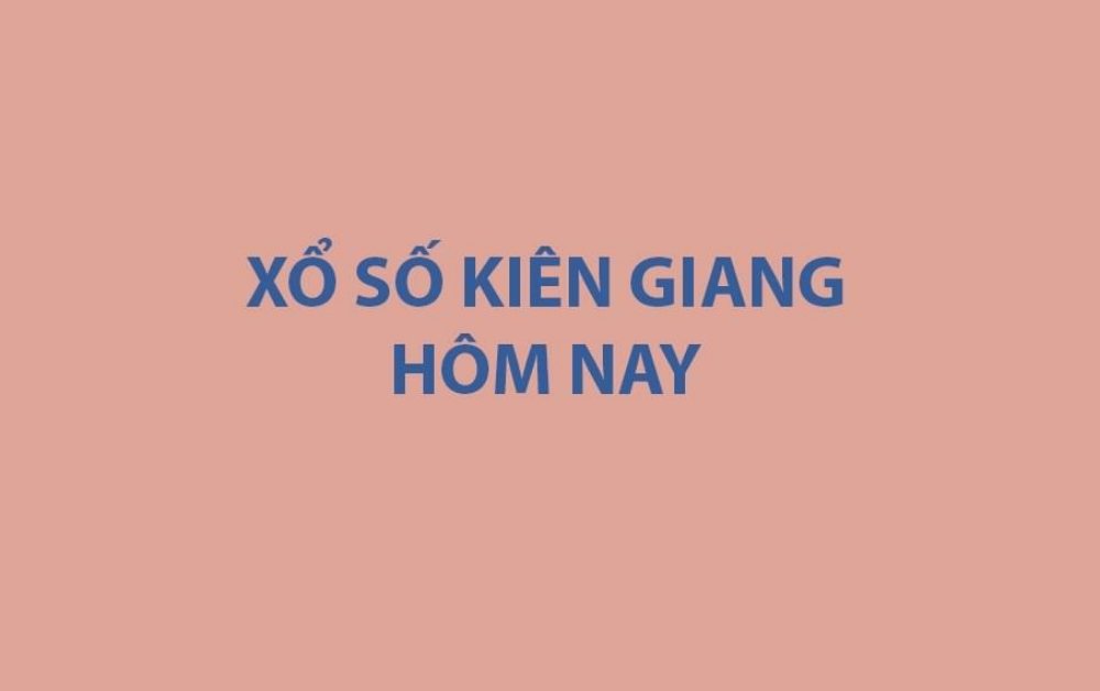 Kết quả xổ số Kiên Giang hôm nay 19/4/2026 - XSKG 19/4