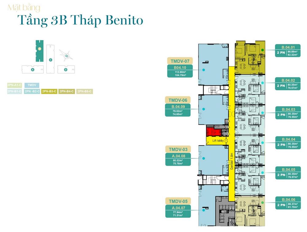 Thiết kế dự án căn hộ  Fiato Premier Thủ Đức Đường Tô Ngọc Vân chủ đầu tư Hưng Phú Investment