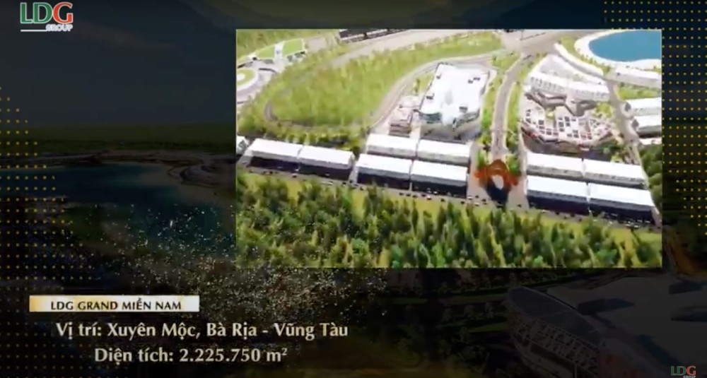 Phối cảnh dự án LDG Grand Miền Nam tại Xuyên Mộc, Bà Rịa - Vũng Tàu