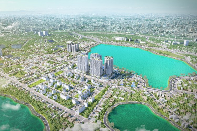 Điểm mạnh dự án căn hộ LDG Sky nằm ngay cạnh hồ xanh mát và liên kết vùng vô cùng mạnh mẽ