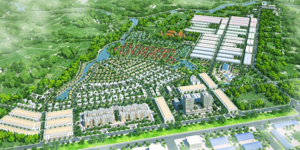 Phối cảnh khu đô thị The Viva City tại Đồng Nai