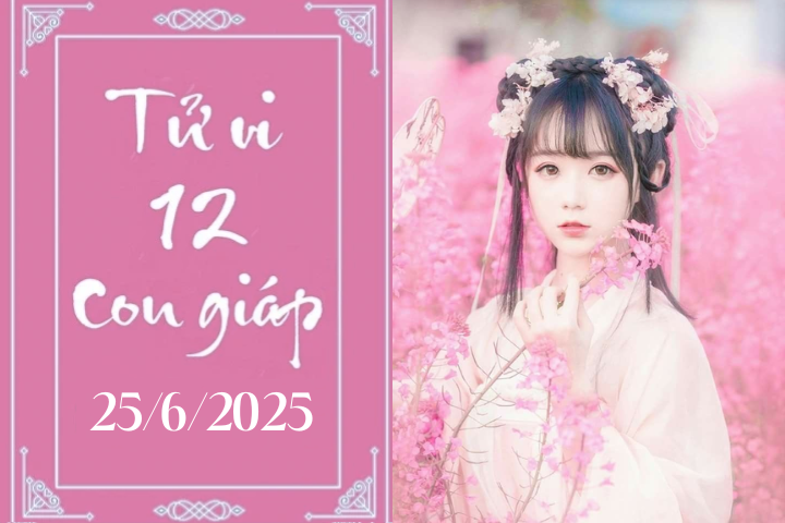Tử vi 12 con giáp hôm nay ngày 25/6: Thìn phát triển, Thân may mắn
